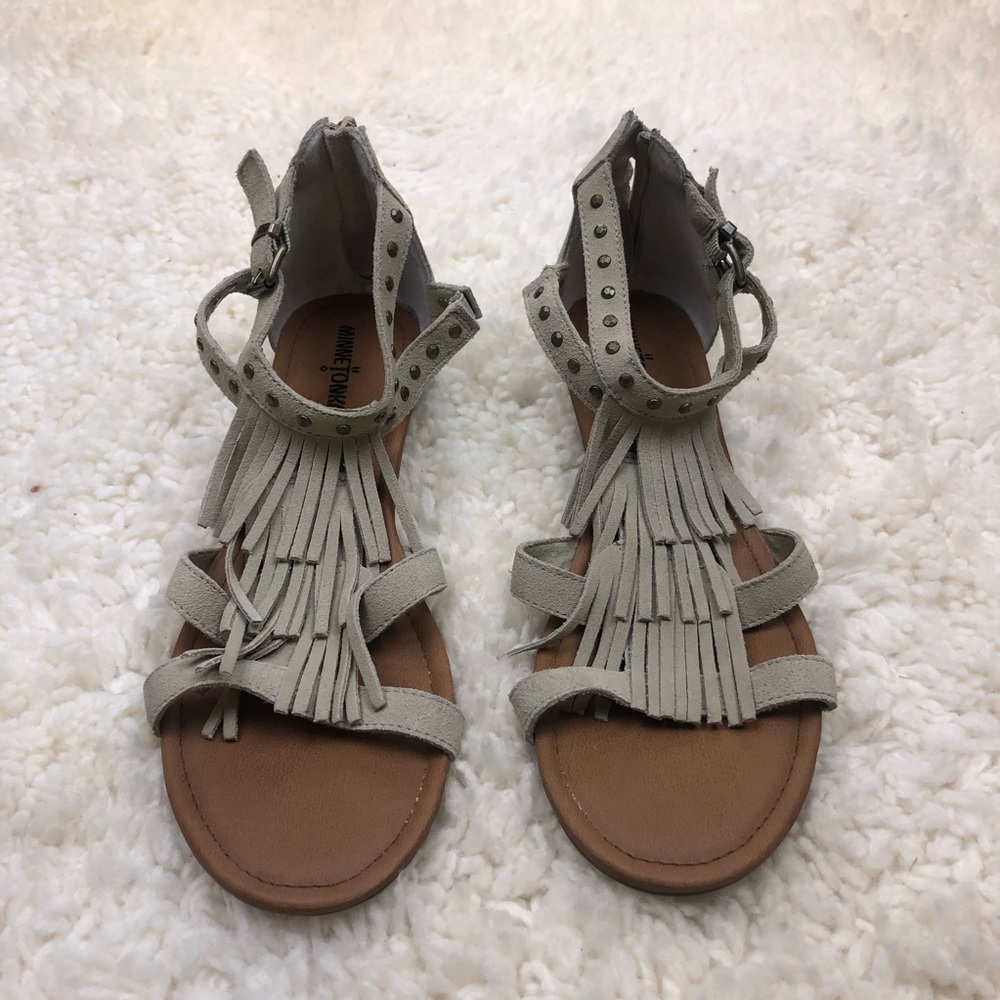 Leather sandals